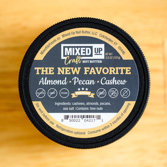 "The New Favorite" - Almond, Pecan, and Cashew Nut Butter - 3.8 oz