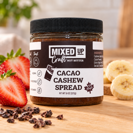 Cacao Cashew Spread 8 oz lifestyle