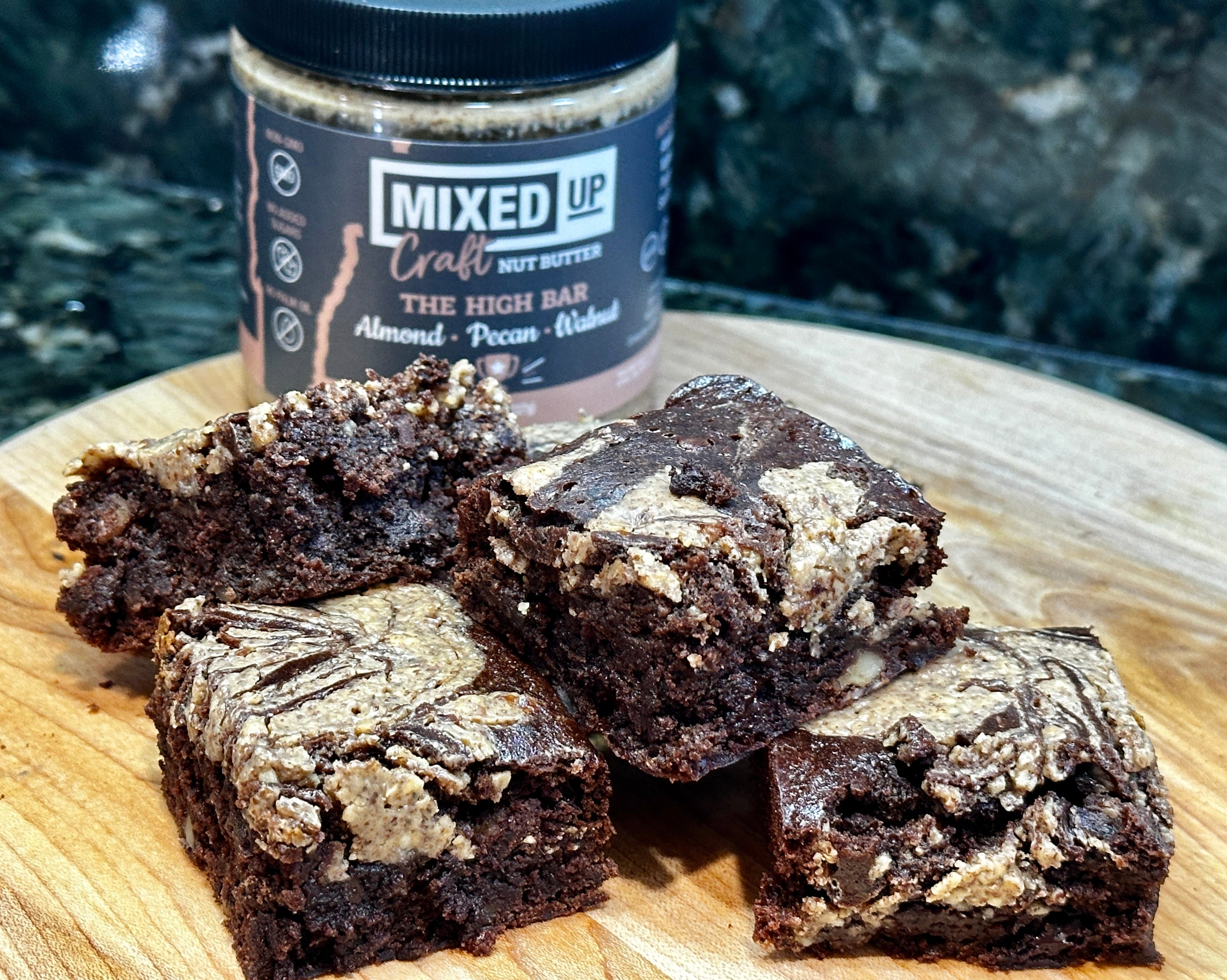 Gluten Free Nut Butter Brownies Mixed Up Foods