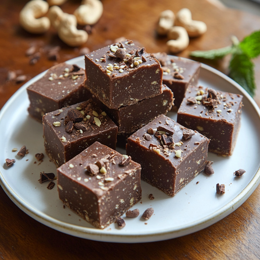 Mint Chocolate Chip Fudge