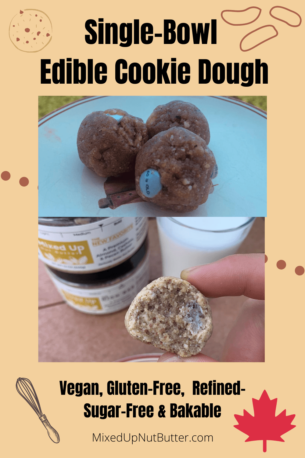 Edible Cookie Dough | Mixed Up Nut Butter