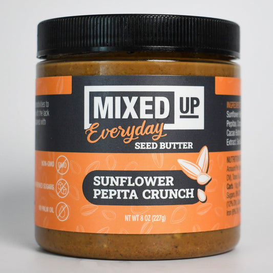 Everyday Seed Butter: Sunflower Pepita Crunch - 8 oz - Mixed Up Foods