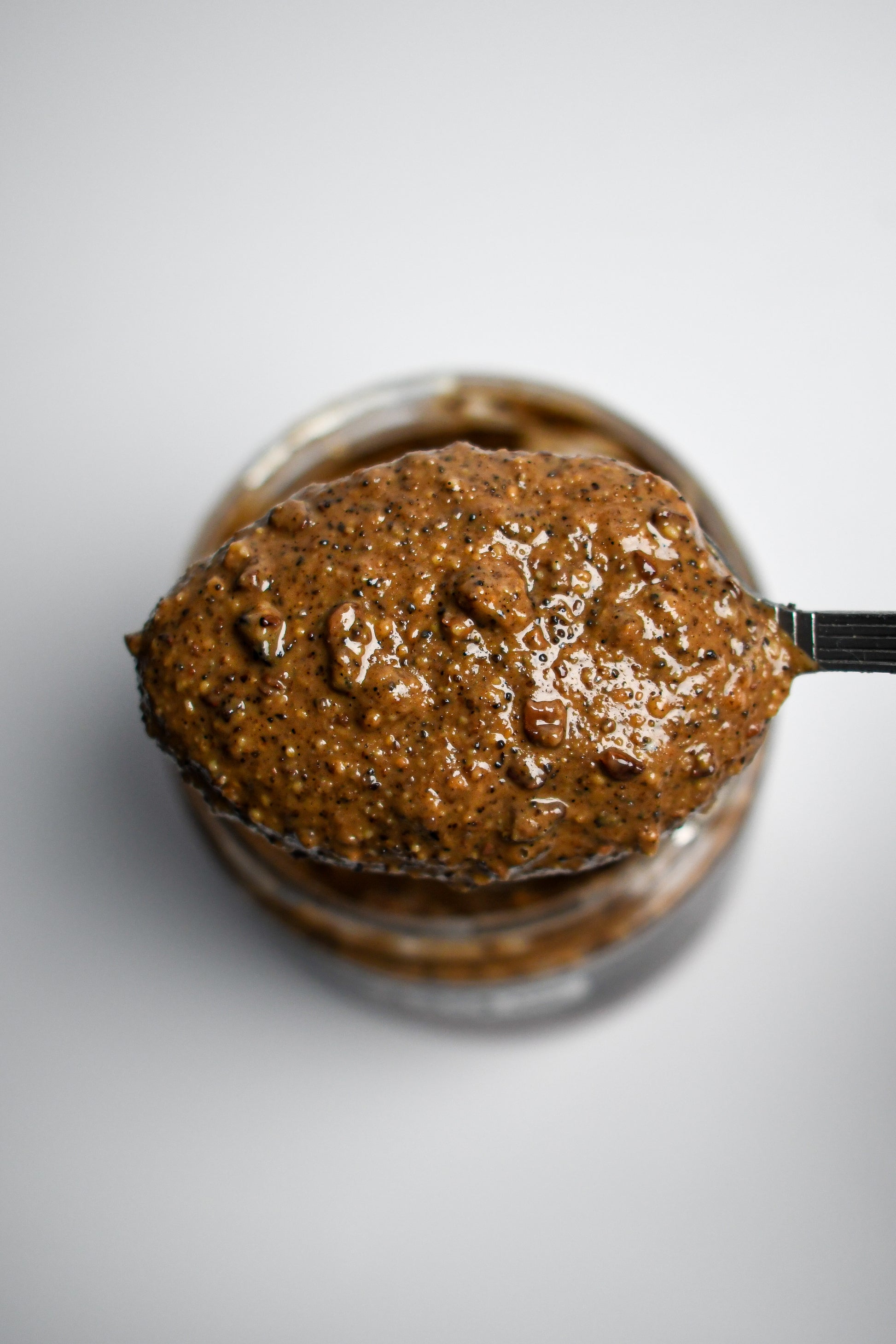 "Mud Season" - Crunchy Cacao Nib & Coffee Nut Butter - 9 oz Glass Jar