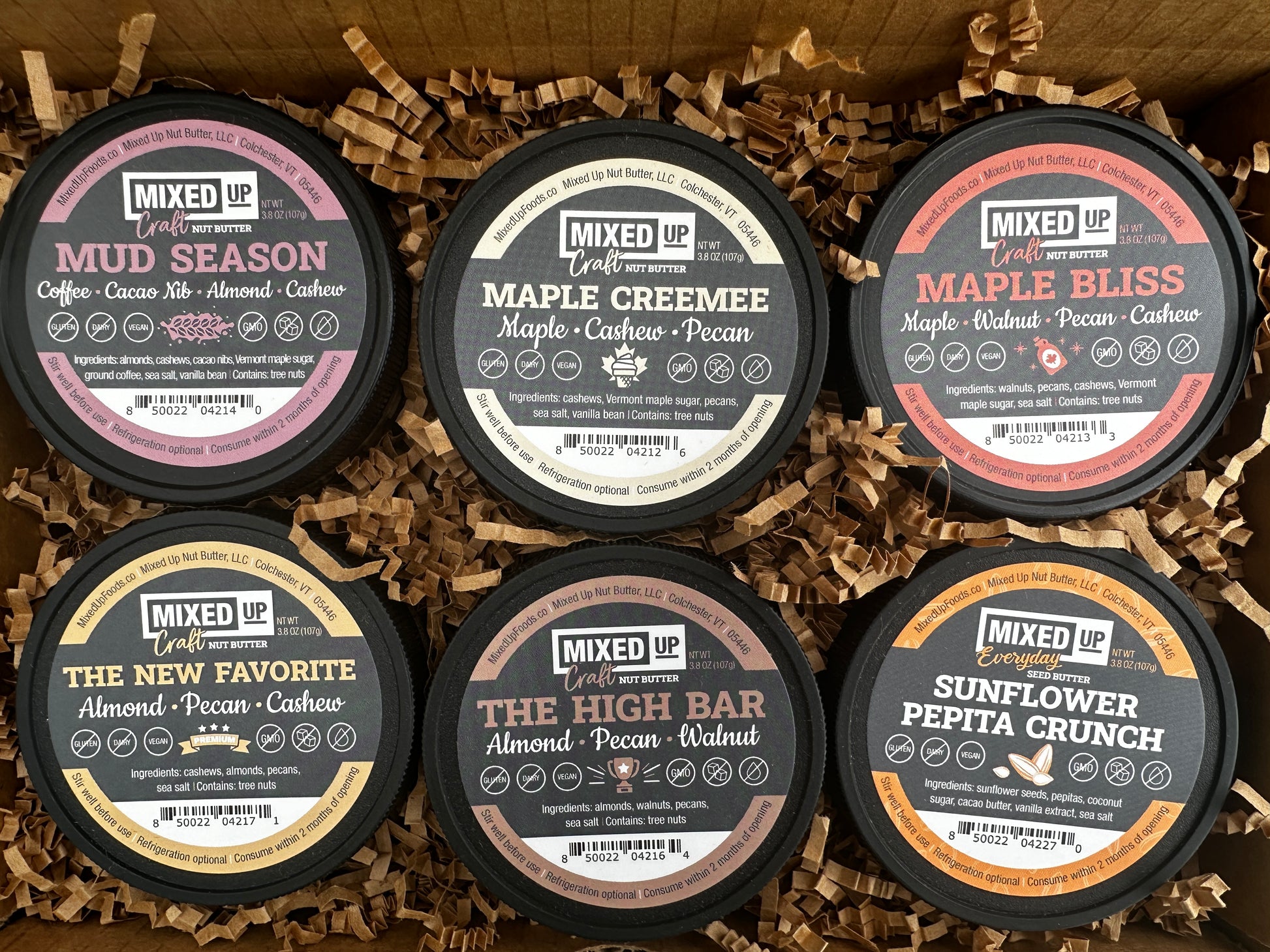 Mixed Up Nut Butter Sample Box