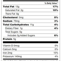 "Maple Creemee" - Vermont Maple, Cashew, and Pecan Nut Butter with Vanilla Bean - 9 oz Glass Jar