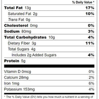 "Mud Season" - Crunchy Cacao Nib & Coffee Nut Butter - 9 oz Glass Jar