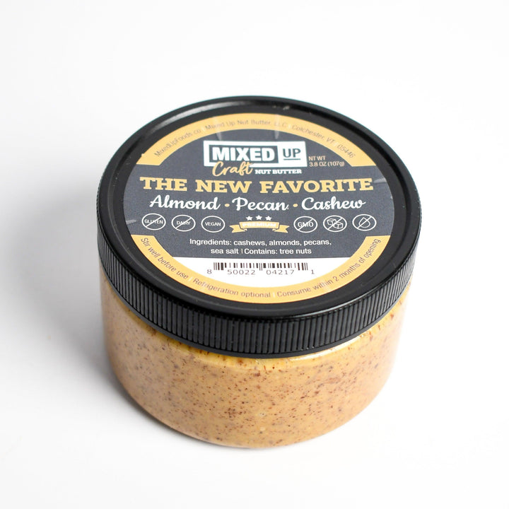 Almond, Pecan, and Cashew Nut Butter - "The New Favorite" - 3.8 oz - Mixed Up Foods