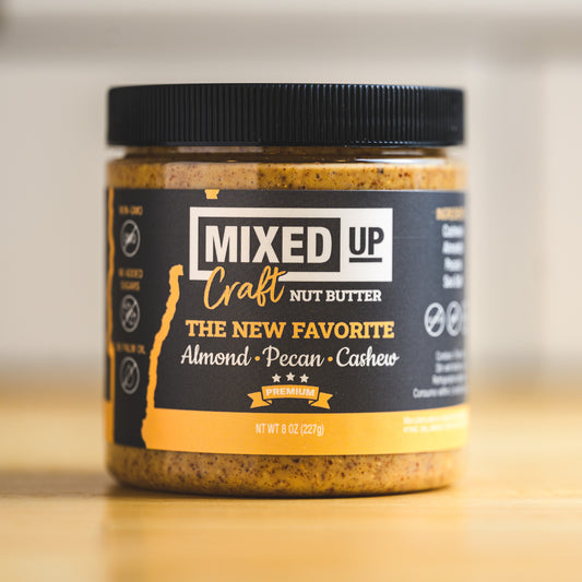 Almond, Pecan, and Cashew Nut Butter - "The New Favorite" - 8 oz